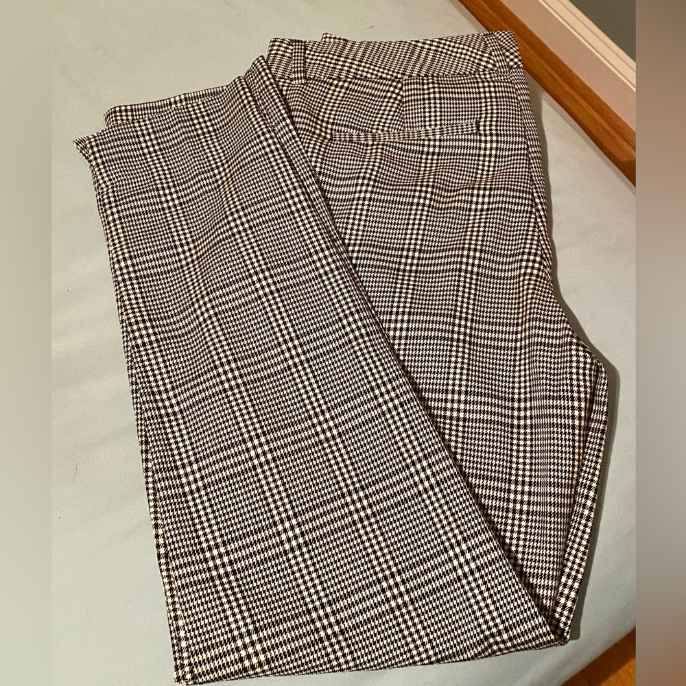 BR Ryan fit black plaid suit pants NWOT